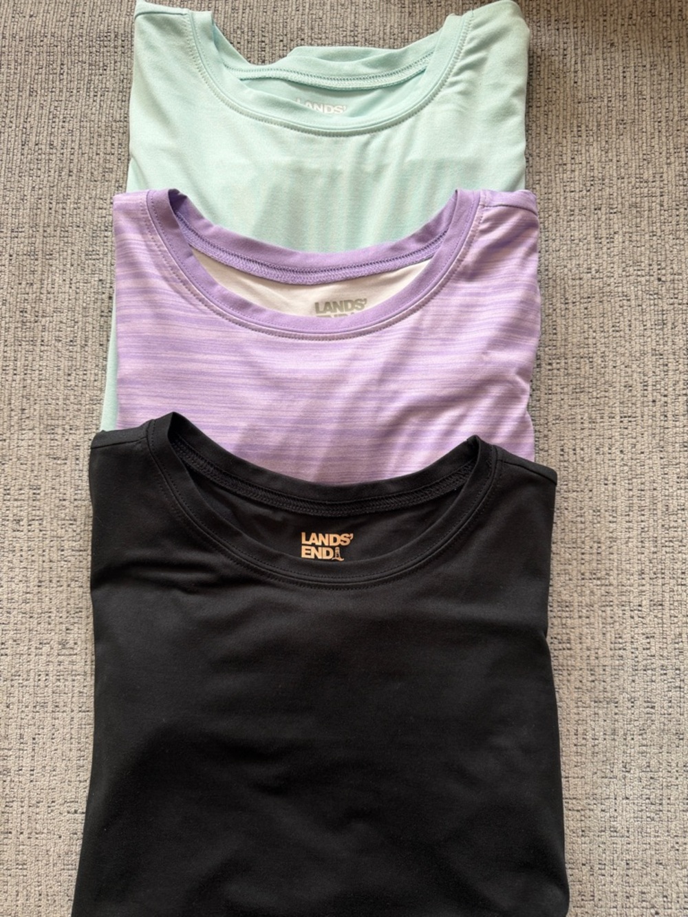 Lands End Girls Long Sleeve Shirts (3)